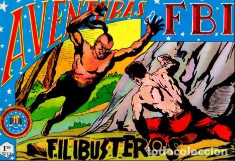 Livres: V10159: Facsimil: Aventuras del FBI numero 98. Filibusteros