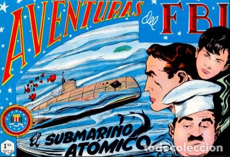 Livres: V10164: Facsimil: Aventuras del FBI numero 103. El submarino atomico