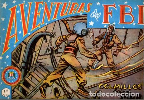 Livres: V10125: Facsimil: Aventuras del FBI numero 63. Colmillos bajo el mar