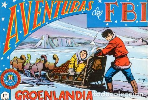 Livres: V10169: Facsimil: Aventuras del FBI numero 108. Groenlandia
