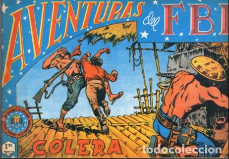 Livres: V10130: Facsimil: Aventuras del FBI numero 68. Colera