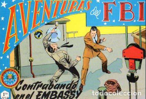 Livres: V10179: Facsimil: Aventuras del FBI numero 118. Contrabando en el Embassy