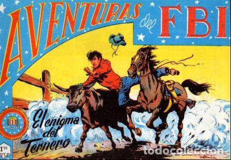 Livres: V10145: Facsimil: Aventuras del FBI numero 84. El enigma del Ternero