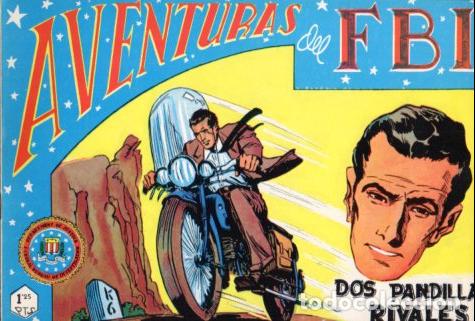 Livres: V10184: Facsimil: Aventuras del FBI numero 123. Dos pandillas rivales