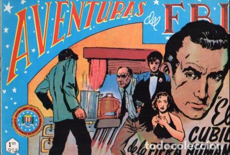 books: V10185: Facsimil: Aventuras del FBI numero 124. El cubil de la fiera humana