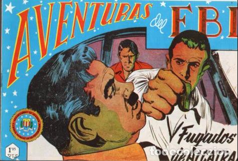 books: V10190: Facsimil: Aventuras del FBI numero 129. Fugados de Alcatraz