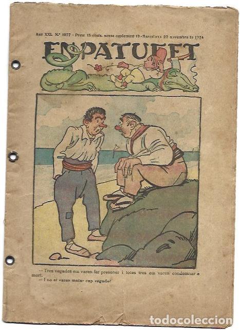 books: PATUFET 2907: En Patufet, a&ntilde;o XXI. Numero 1077 - Impremta Muntaner