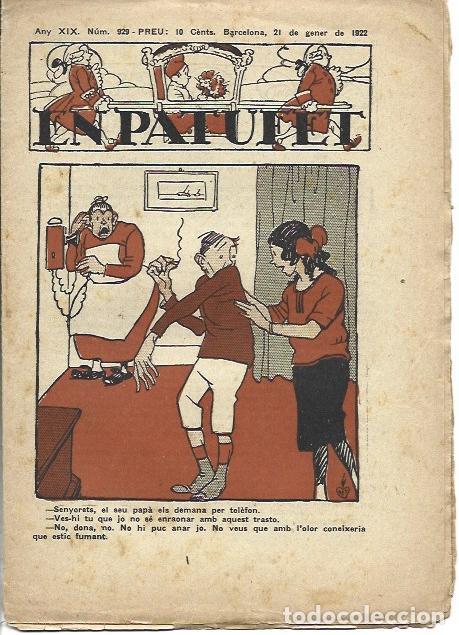 B&uuml;cher: PATUFET 2962: A&ntilde;o XIX numero 929 - Impremta Muntaner