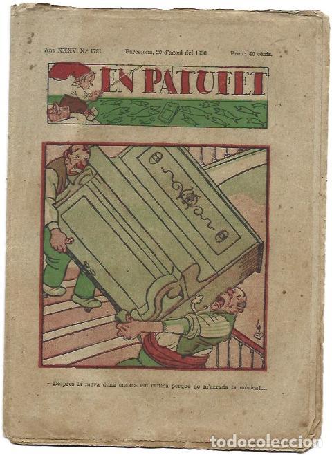 B&uuml;cher: PATUFET 2923: A&ntilde;o XXXV numero 1701 - Impremta Muntaner