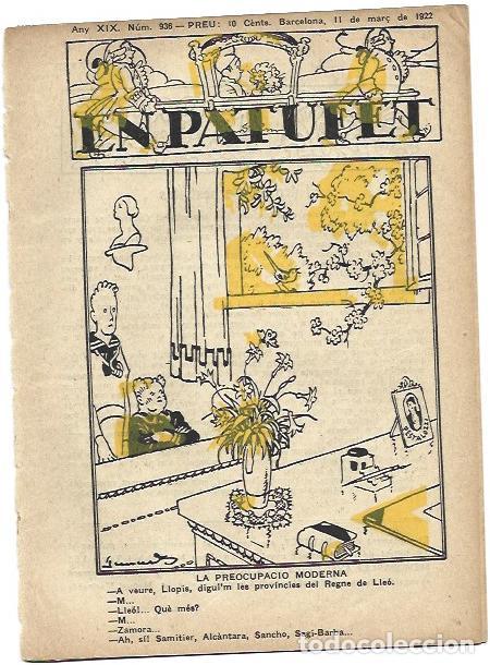 B&uuml;cher: PATUFET 2938: La preocupacio moderna - Impremta Muntaner