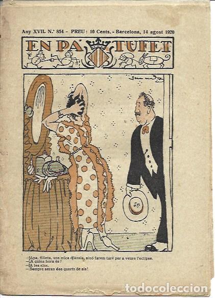 Livres: PATUFET 3087: A&ntilde;o XVII numero 854 - Impremta Muntaner