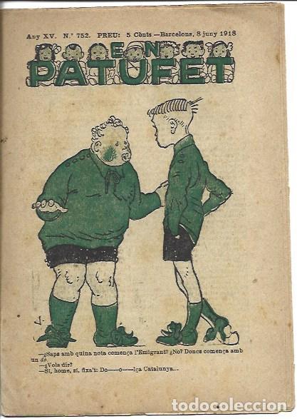 Libros: PATUFET 3083: A&ntilde;o XV numero 752 - Impremta Muntaner