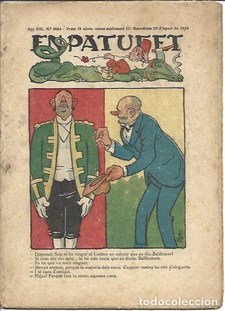 Libros: PATUFET 3098: A&ntilde;o XXI numero 1064 - Impremta Muntaner