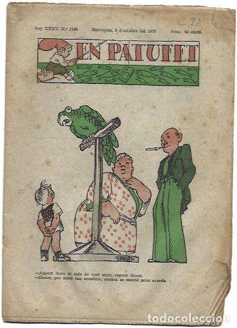 Libros: PATUFET 3123: A&ntilde;o XXXV numero 1798 - Impremta Muntaner
