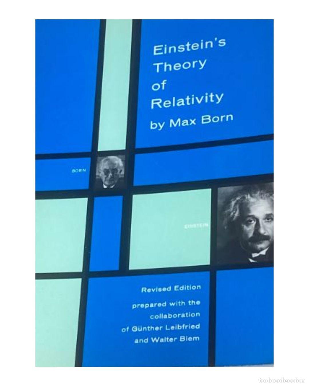 Libros: Einstein's Theory of Relativity - Born, Max