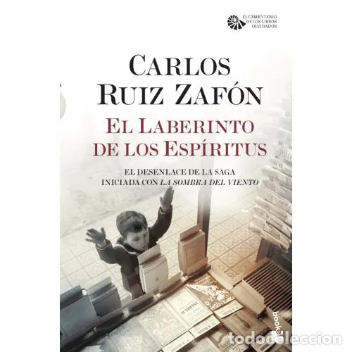 Libros: EL LABERINTO DE LOS ESP&Iacute;RITUS - RUIZ ZAF&Oacute;N, CARLOS