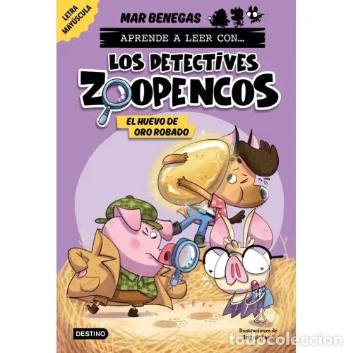 books: APRENDER A LEER CON LOS DETECTIVES ZOOPENCOS 2. EL HUEVO DE ORO ROBADO - BENEGAS, MAR