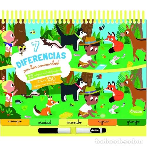 Livres: 7 DIFERENCIAS EN LOS ANIMALES - ESPINOSA GENIE