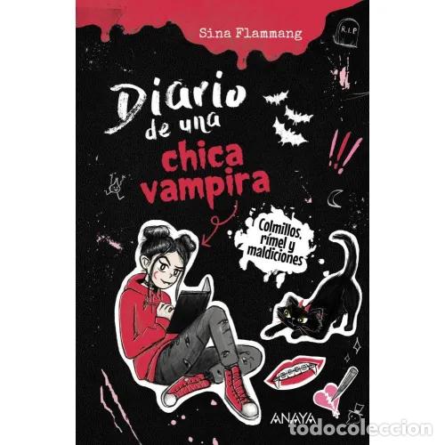 Livros em segunda m&atilde;o: DIARIO DE UNA CHICA VAMPIRA. COLMILLOS, R&Iacute;MEL Y MALDICIONES - FLAMMANG, SINA