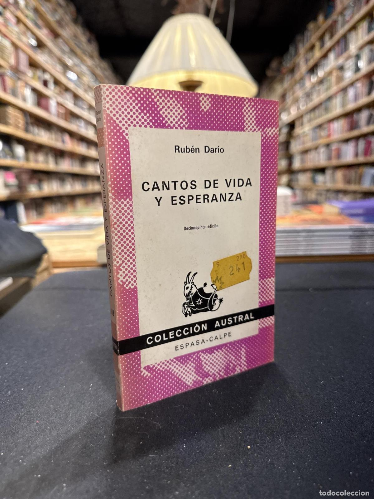 books: Cantos de vida y esperanza - Rub&eacute;n Dar&iacute;o