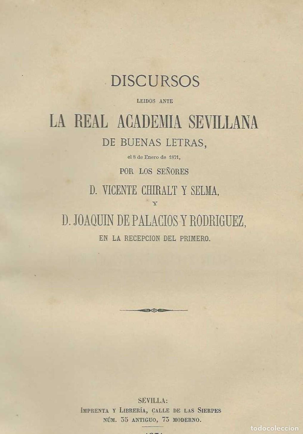 B&uuml;cher: La Luz en sus relaciones con la Visi&oacute;n. Discurso le&iacute;do ante la Real Academia de Sevillana de Buenas