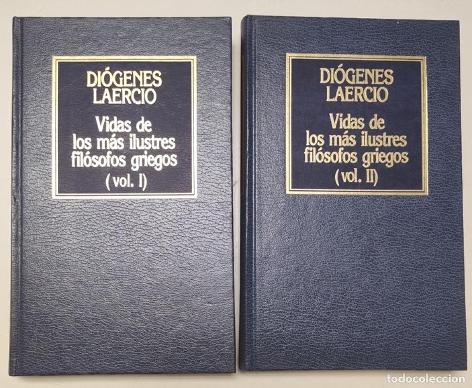 Libros: Vidas de los m&aacute;s ilustres fil&oacute;sofos griegos - Di&oacute;genes Laercio