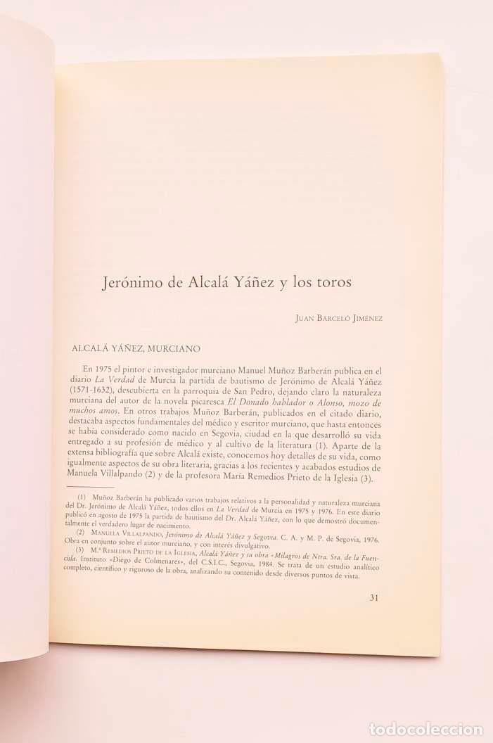 Libros: Jer&oacute;nimo de Alcal&aacute; Y&aacute;&ntilde;ez y los toros - BARCEL&Oacute; JIM&Eacute;NEZ, Juan - Foto 2