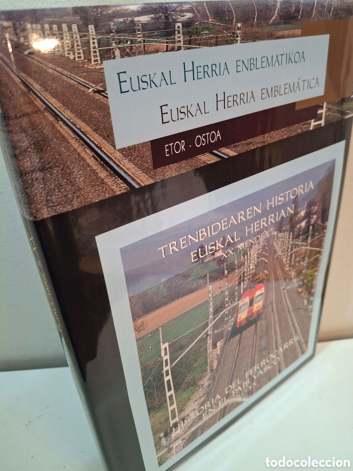 Libros: HISTORIA DEL FERROCARRIL EN EL PAIS VASCO, SIGLO XX, ETOR-OSTOA, 2011