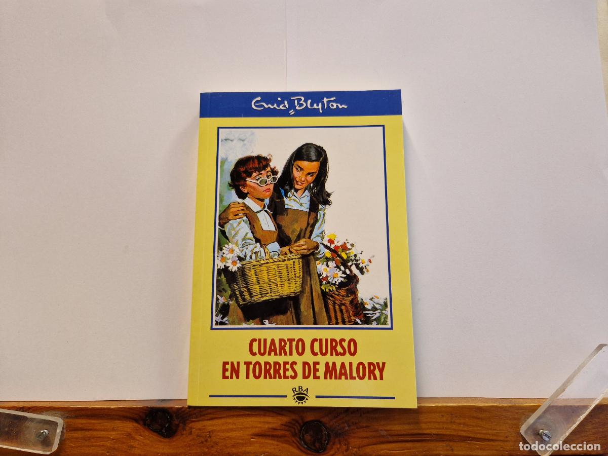 Libros: EMID BLYTON. CUARTO CURSO EN TORRES DE MALORY. - Foto 1