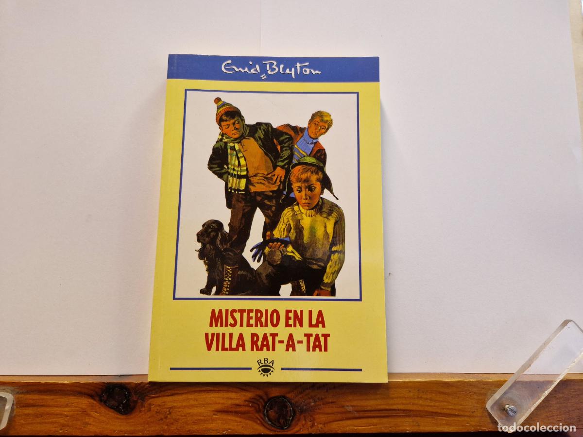 Libros: EMID BLYTON. MISTERIO EN LA VILLA-RAT-A-TAT.