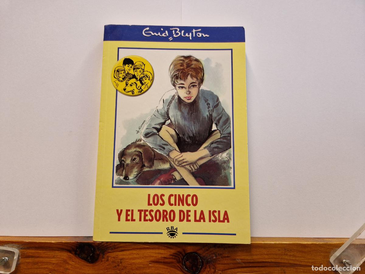 Libros: EMID BLYTON.LOS CINCO Y EL TESORO DE LA ISLA.