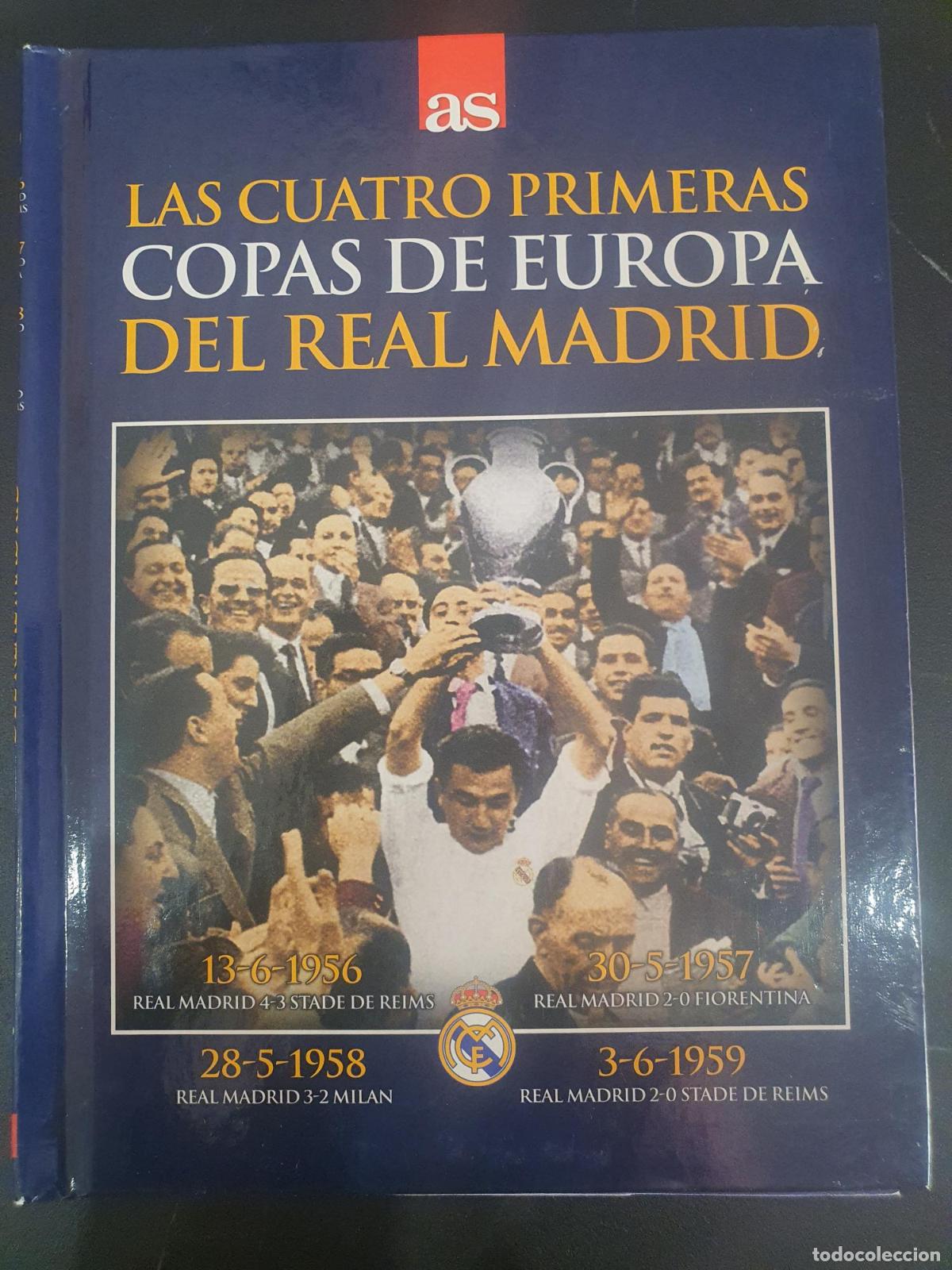 Libri di seconda mano: Las cuatro primeras copas de Europa del Real Madrid + DVD -