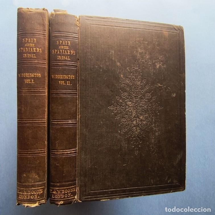 Libros: Spain and the Spaniards in 1843. - WIDDRINGTON (Samuel Edward, antes COOK).