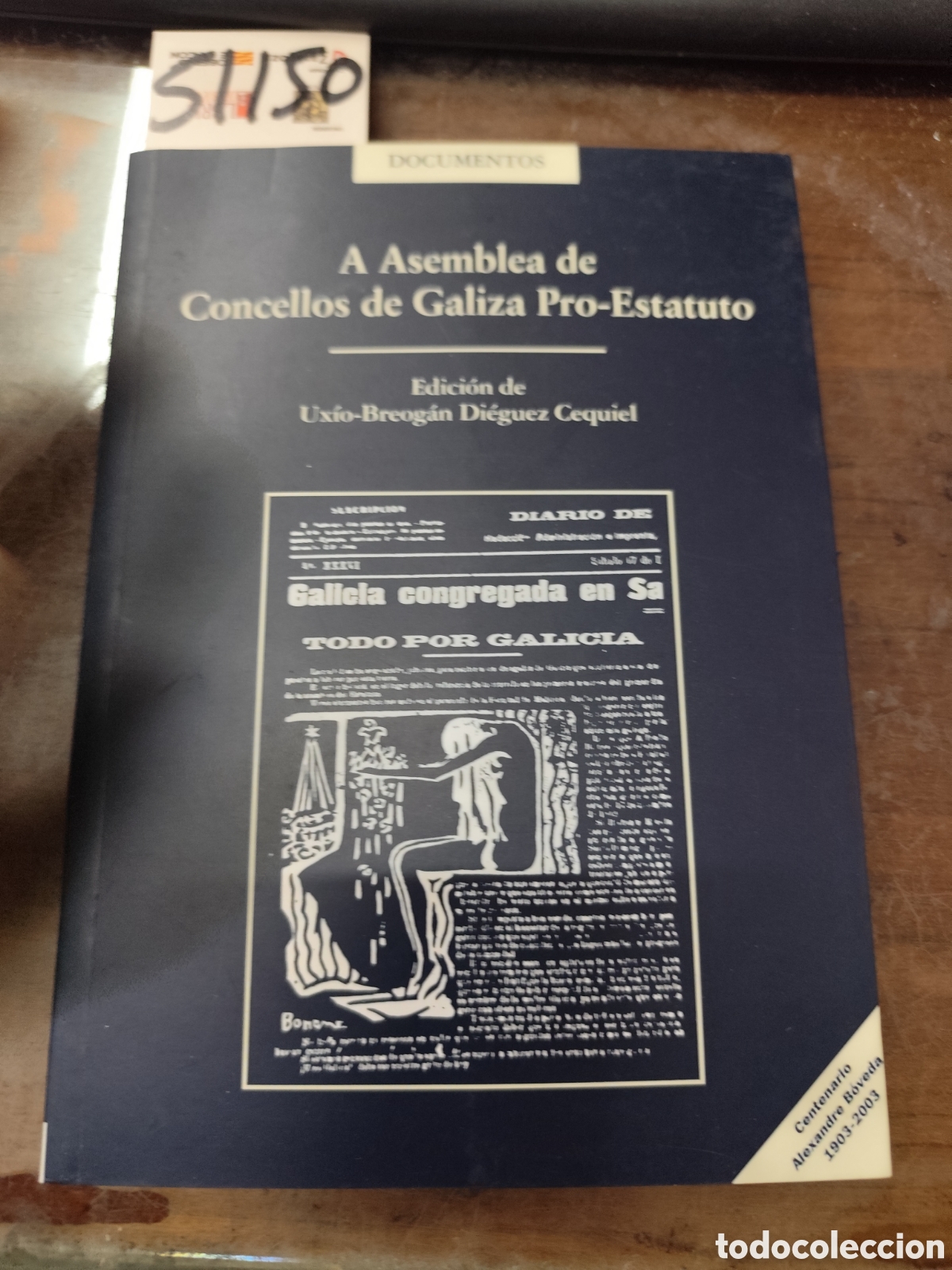 Livros em segunda m&atilde;o: A ASEMBLEA DE CONCELLOS DE GALIZA PRO ESTATUTO. Galicia - DIEGUEZ CEQUIEL,Ux&iacute;o Breog&aacute;n
