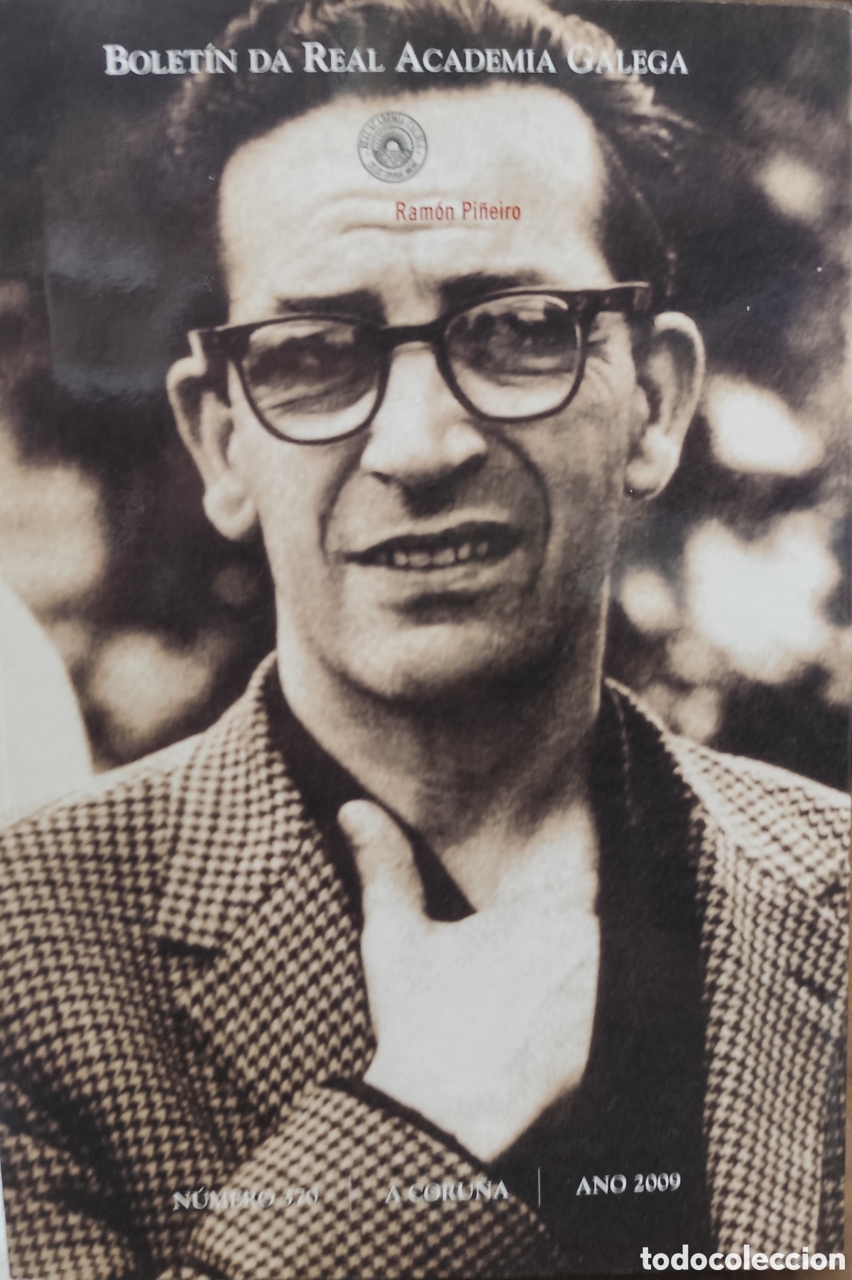 Libros: BOLETIN DA REAL ACADEMIA GALEGA N&ordm; 370. Ram&oacute;n Pi&ntilde;eiro. Galicia
