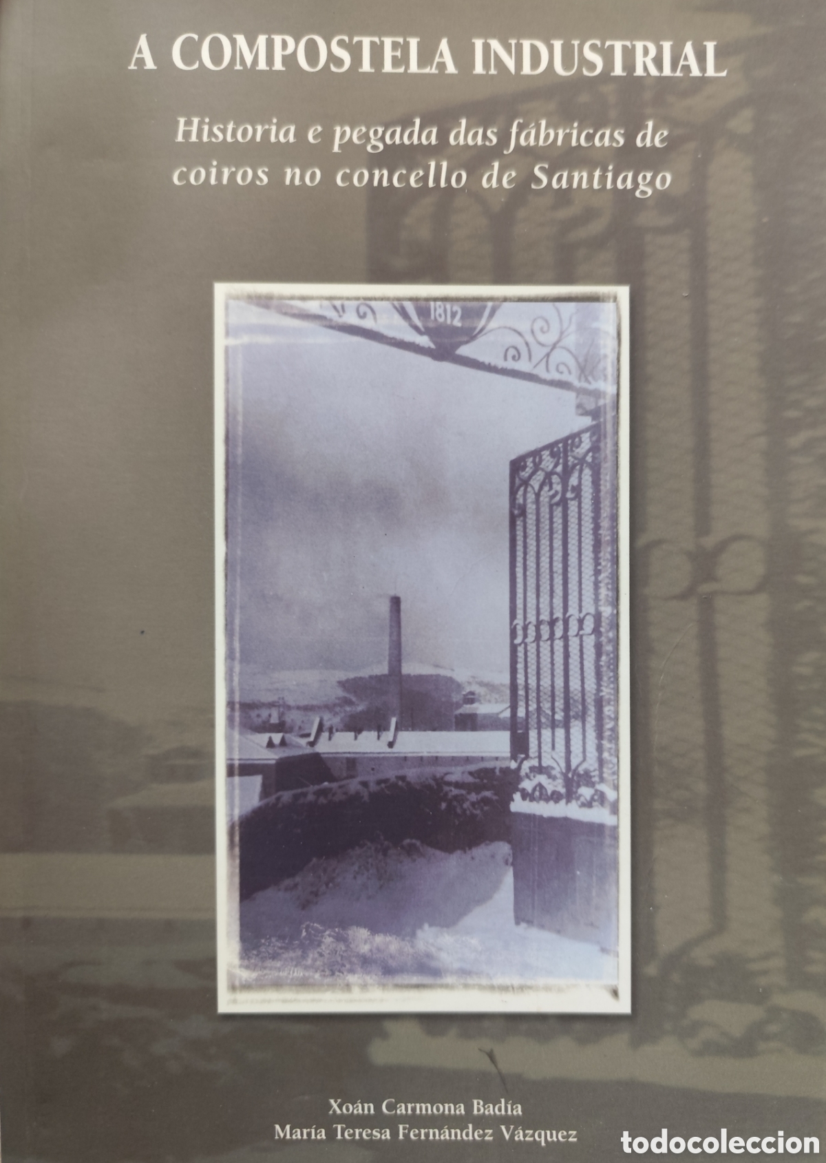 Libros: A COMPOSTELA INDUSTRIAL. Historia e pegada das fabricas de coiros no concello de Santiago. Galicia -