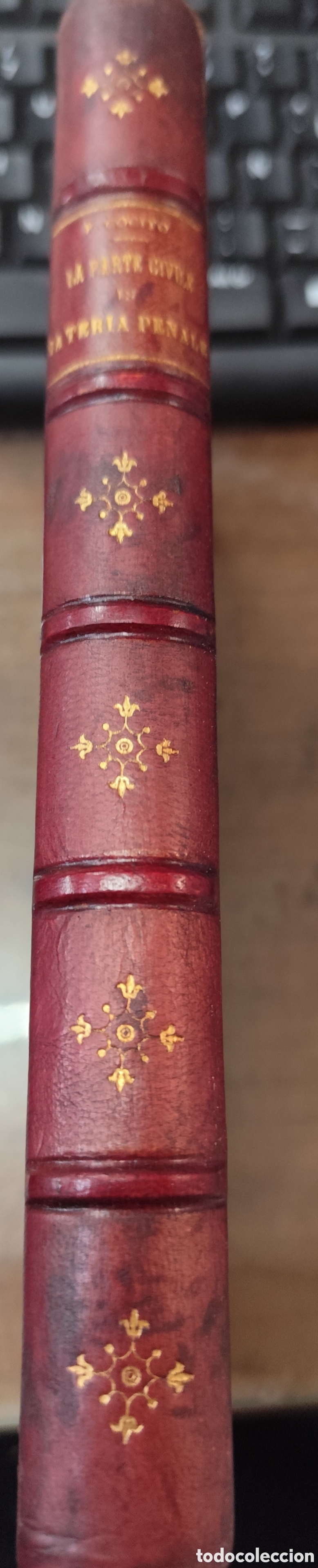 Libros: LA PARTE CIVILE IN MATERIA PENALE. La parte civil en materia penal. 1&ordf; Edici&oacute;n. A&ntilde;o 1881 - COCITO,Fr