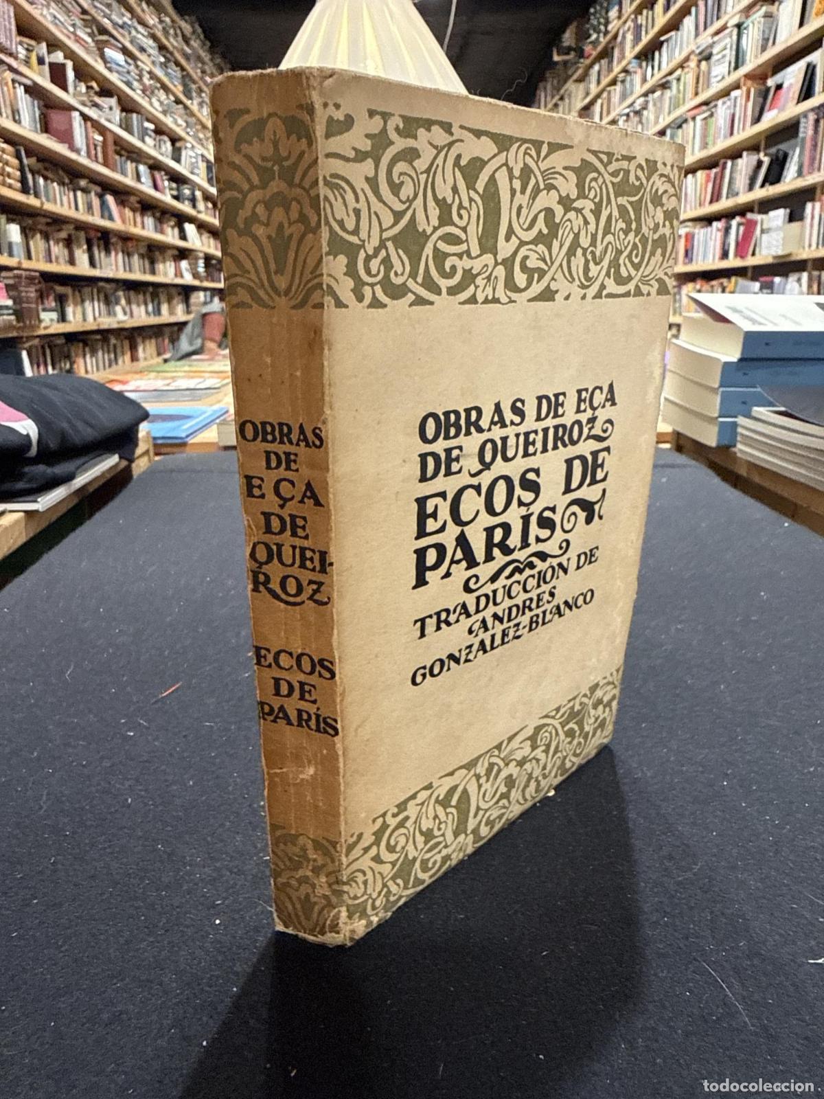 Libros: Ecos de Par&iacute;s - E&ccedil;a de Queir&oacute;s