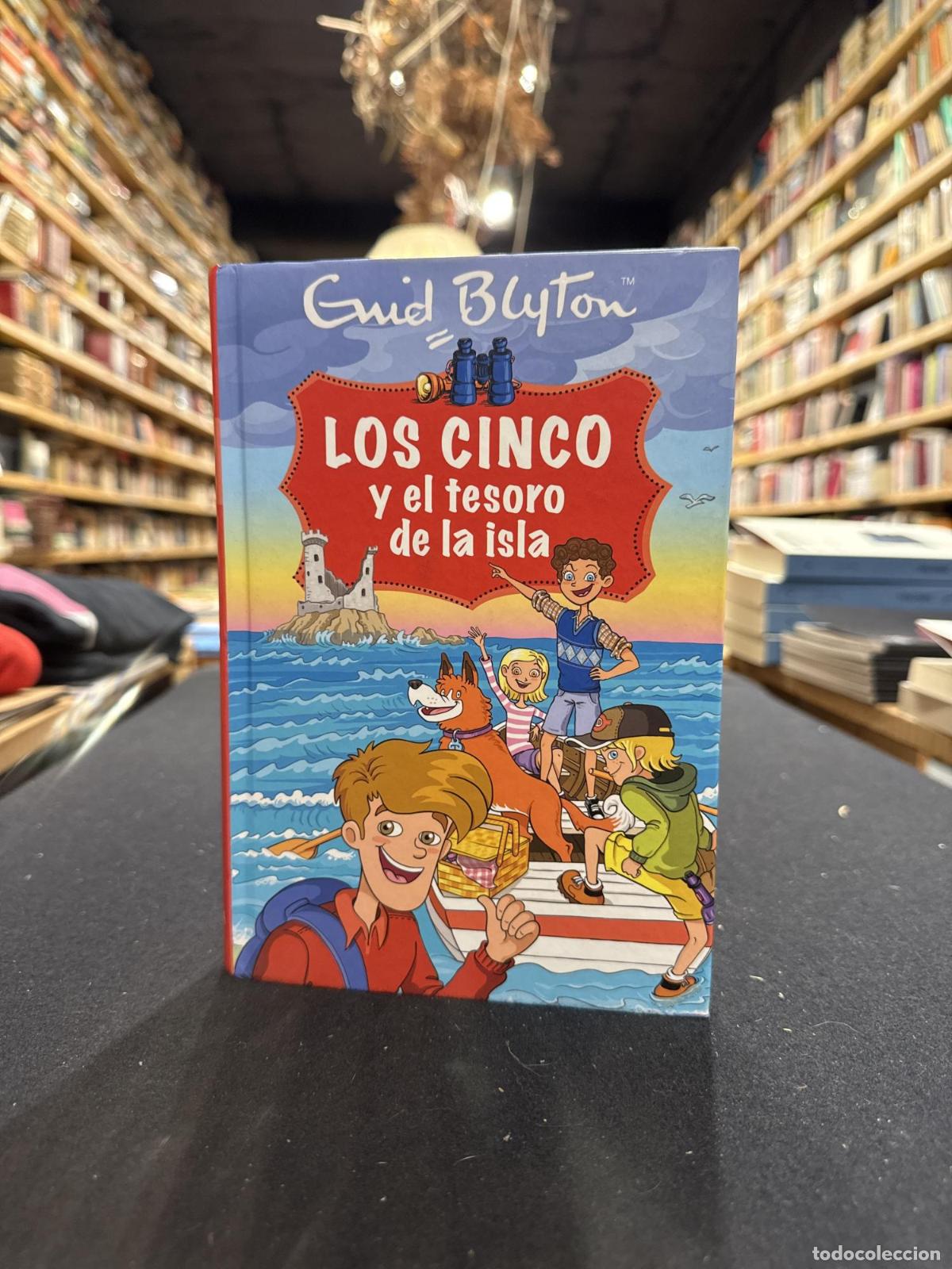 books: Los cinco y el tesoro de la isla - Enid Blyton