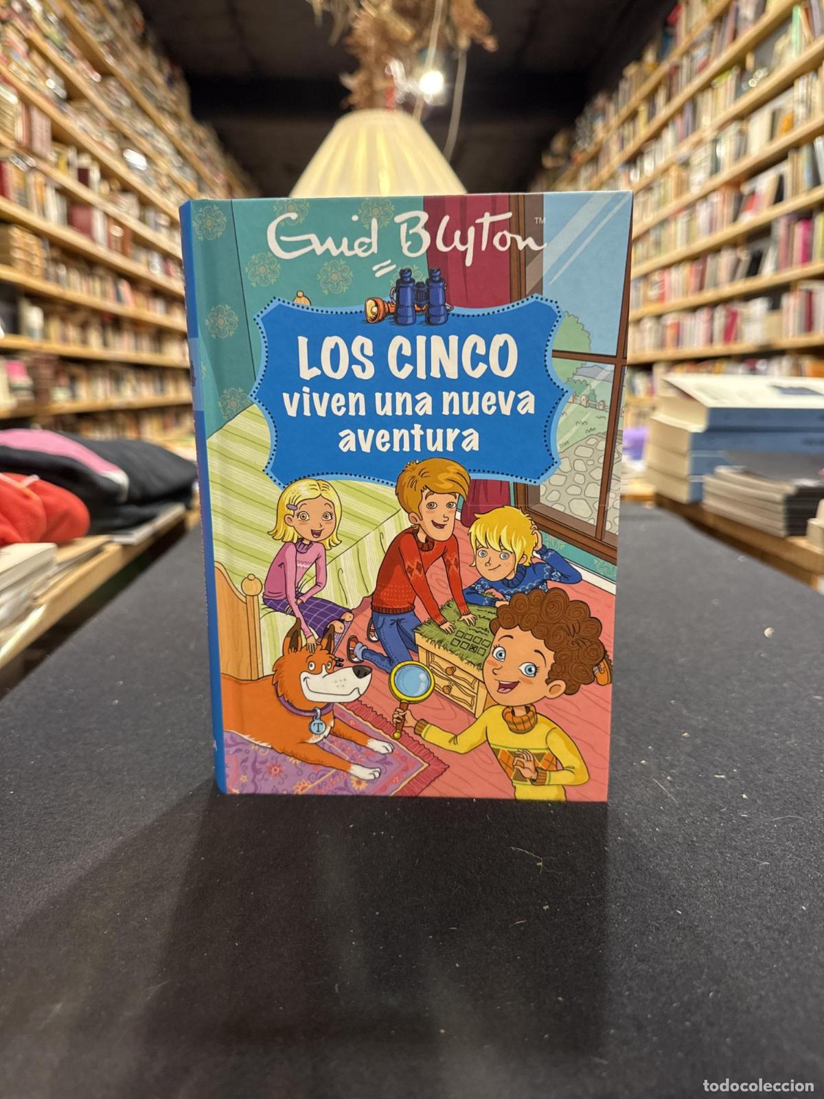 Livres: Los cinco viven una nueva aventura - Enid Blyton