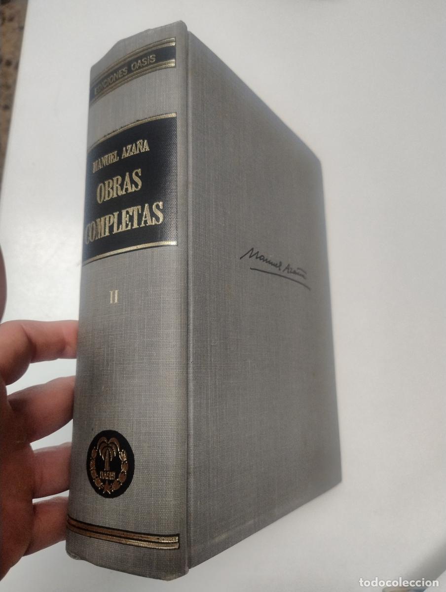 Libri di seconda mano: Obras completas II - Aza&ntilde;a, Manuel