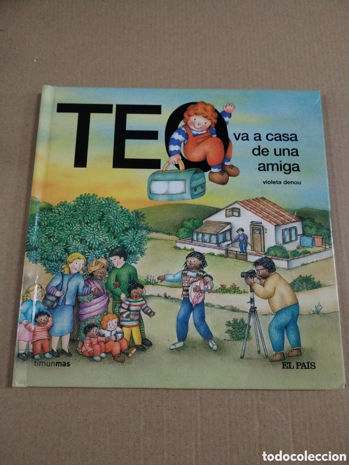 Libri di seconda mano: TEO VA A CASA DE UNA AMIGA. VIOLETA DENOU. CL