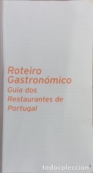 Libros: SILVA. (Jos&eacute;) - ROTEIRO GASTRON&Oacute;MICO. - Foto 2