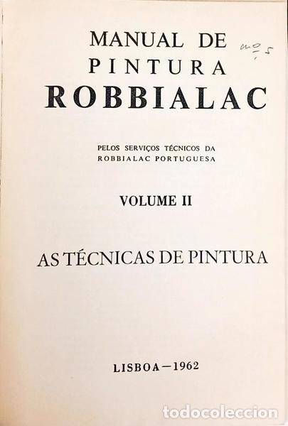 Libros: T&Eacute;CNICAS (AS) DE PINTURA. [VOL. II] - Foto 2