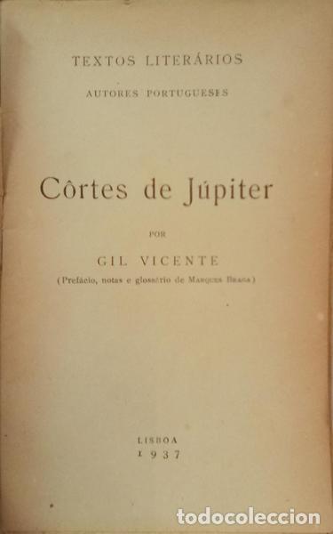 Libros: VICENTE. (Gil) - C&Ocirc;RTES DE J&Uacute;PITER. - Foto 2