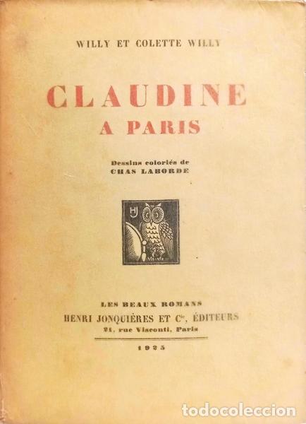 Libros: WILLY e Colette Willy. - CLAUDINE A PARIS. - Foto 1
