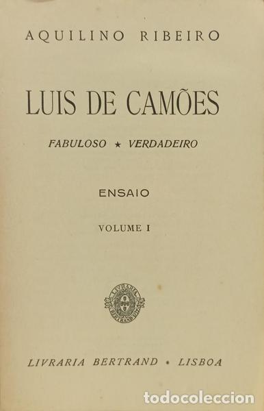 Libros: RIBEIRO. (Aquilino) - LUIS DE CAM&Otilde;ES. [2 VOLS.] - Foto 2