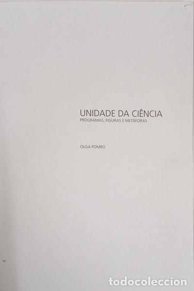 Libros: POMBO. (Olga) - UNIDADE DA CI&Ecirc;NCIA. - Foto 3