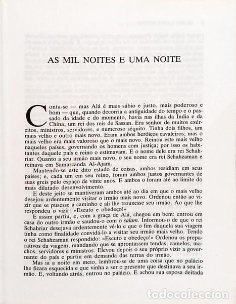 Libros: MIL (AS) E UMA NOITES. [3 VOLS.] - Foto 3