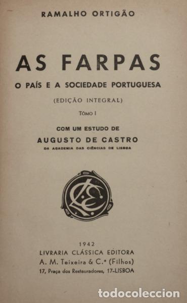 Libros: RAMALHO ORTIG&Atilde;O. (Jos&eacute; Duarte) - AS FARPAS. [COMPLETO, 18 VOLUMES]